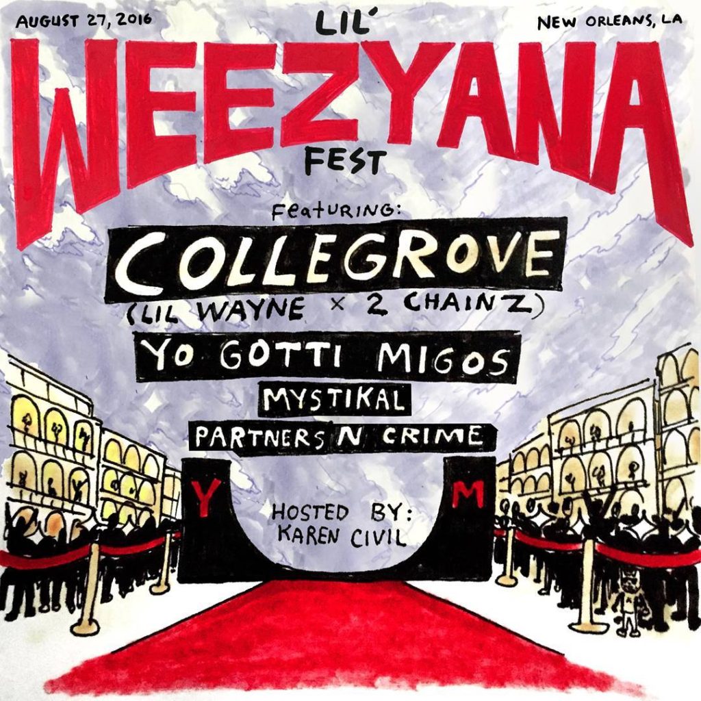 Lil Weezyana Fest 2 (Live Stream) miixtapechiick
