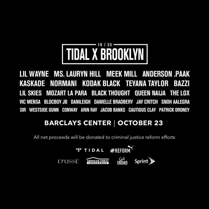 Tidal X: Brooklyn