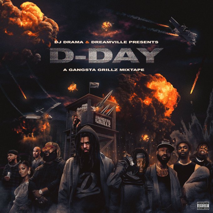 Dreamville D-Day A Gangsta Grillz Mixtape