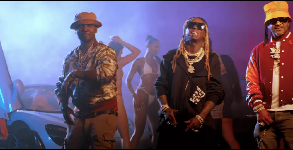 Jim Jones We Set The Trends Remix Video DJ KHaled Lil Wayne Juelz Santana Takeoff