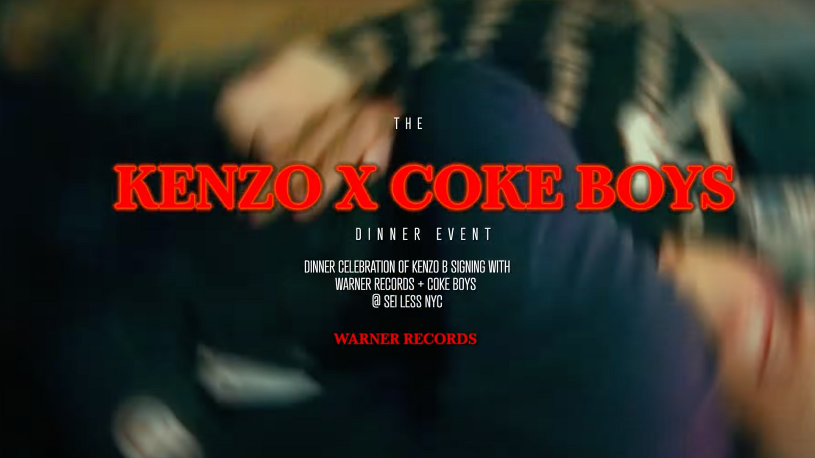 Kenzo B Coke Boys