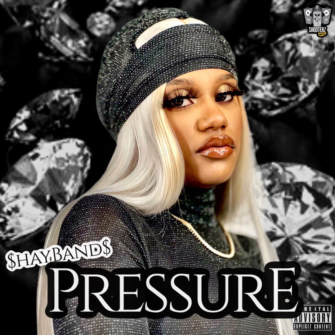 $hayband$ Pressure cover art diamonds