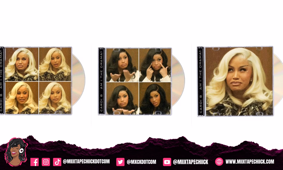 Cardi B Flips Courtroom Moments Into Limited ‘Am I The Drama?’ Covers miixtapechiick