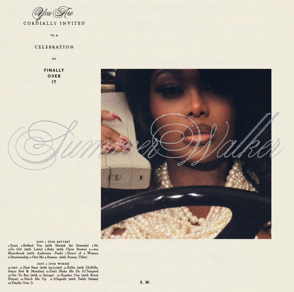 Summer Walker Shares Official Tracklist for ‘Finally Over It’ miixtapechiick