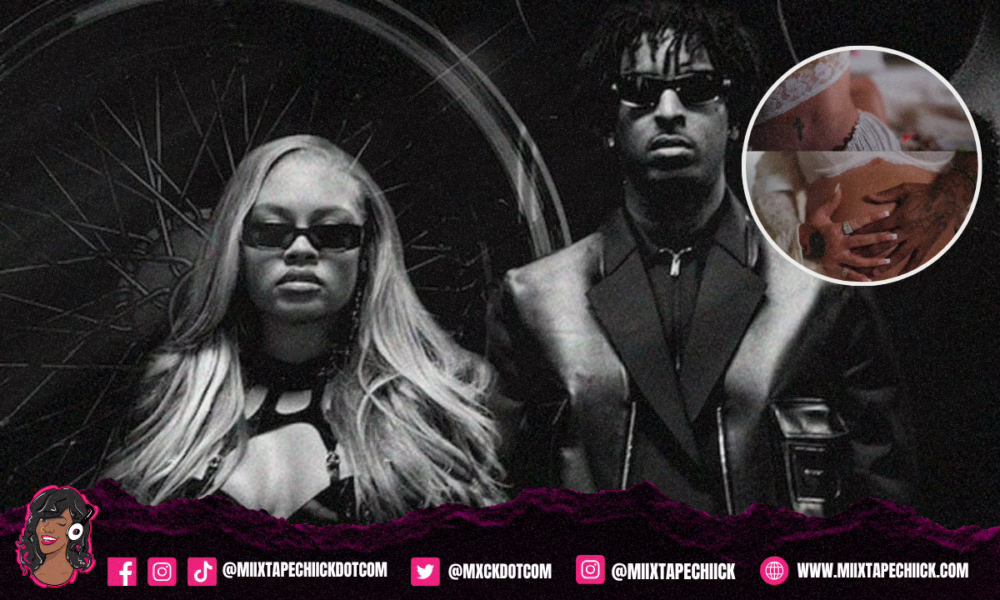 21 Savage Responds to Latto's Pregnancy Announcement miixtapechiick (1)